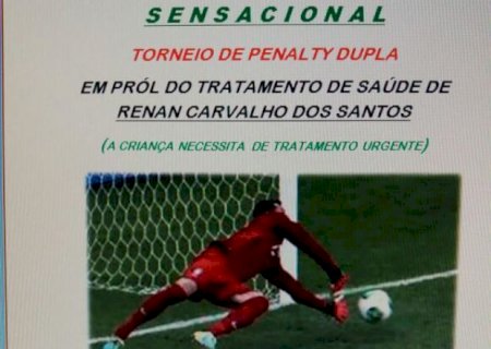 Assentamento Santa Catarina sedia torneio de pênaltis em prol de criança que necessita de tratamento